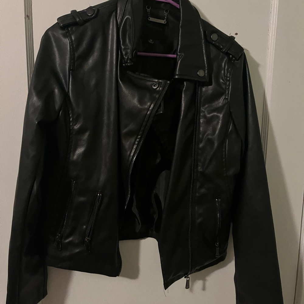 Leather jacket